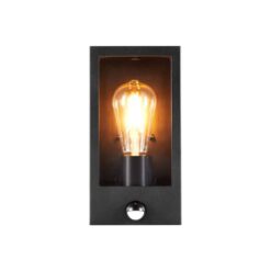 Lumina Vägglampa PIR, E27, PIR Sensor
