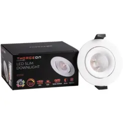 Thorgeon spotlight DTW, D96mm,  8W, 520lm, 1800-3000K, fasdim