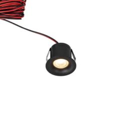 Tiny IP65, D38mm, 2W, 165lm, 2700K, 33º, fasdim