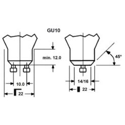 Alternative view of Reflektorlampa PAR16 RefLED Superia Retro 575lm Dim 930 36° GU10