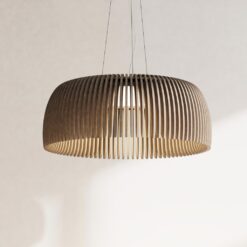 Breeze, D800mm, pendlas, 40W, 4202lm, 3000K, CRI>90, skärm samt mikroprisma, fasdimras, färg 04 Bisque